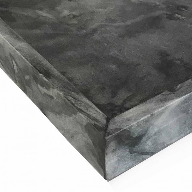 Marmortablett, quadratisch dunkelgrau Marmortablett, quadratisch dunkelgrau