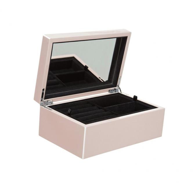 Gift Company Schmuckkasten XS blush rosé - geöffneter Zustand Schmuckkasten rosa XS, blush