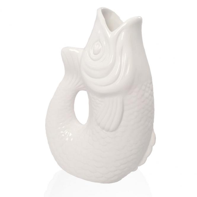 Der Carafon in weiß Vase/Krug Monsieur Carafon weiß, groß