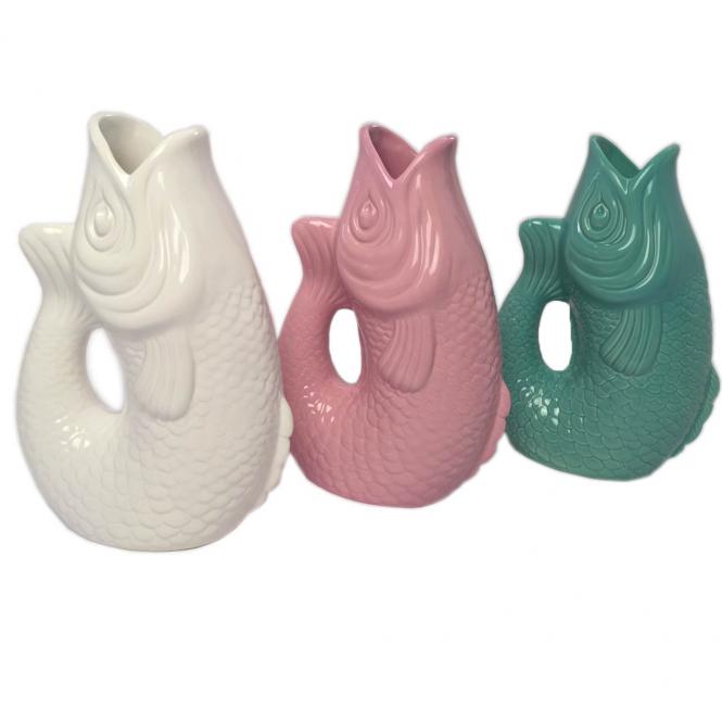 wählen Sie zwischen der Farbauswahl der Carafons Vase/Krug Monsieur Carafon weiß, klein